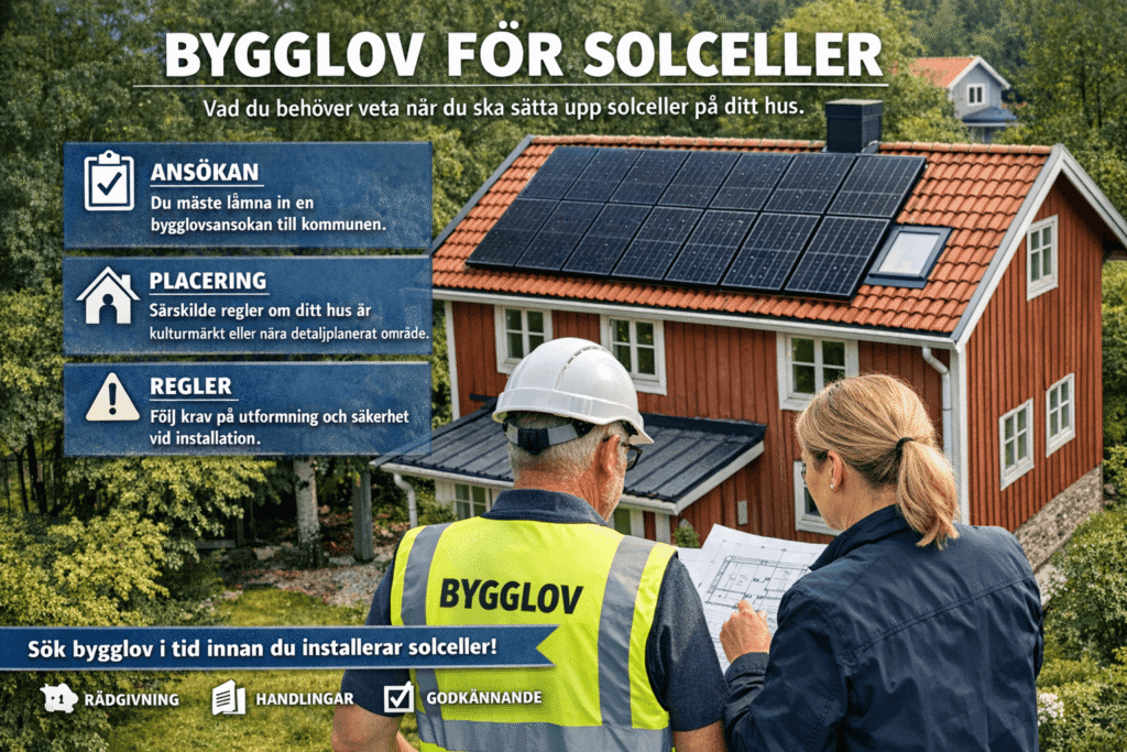 Bygglov solceller